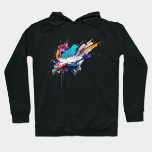 Splash colorful tshirt Hoodie